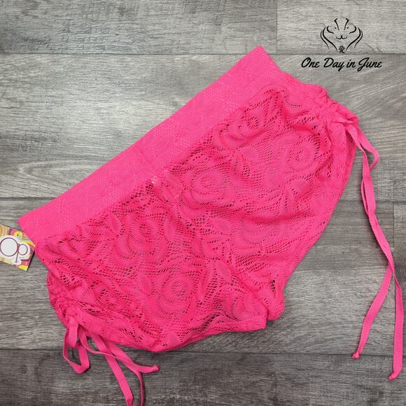 OP Lace Boardshort Coverup Size L - Picture 4 of 4